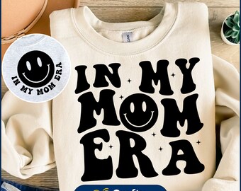 En mi era de mamá svg, mamá svg, diseño de camisa de mamá, Cheer mamá svg, regalos de mamá, diseños retro mamá svg, mamá vida svg, descarga digital