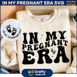À l'époque de ma grossesse, SVG, à l'époque de ma grossesse, concert Svg, mignon enceinte Svg, fichiers Svg d'annonce de grossesse, maman Svg, conceptions drôles de maman