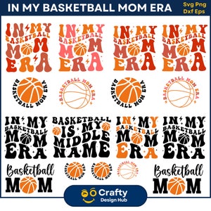 In meiner Basketball Mom Era-Svg-Bundle, Basketball-Mama-Svg, Basketball-Shirt-Design, Sport-Mama-Svg, Basketball-Liebhaber-Svg, Retro-Basketball-Svg