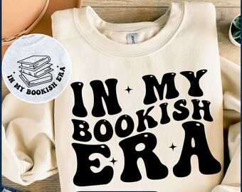 In My Book Lover Era svg, Book Lover svg, Bookworm svg, Read More Books svg, Reading svg, Teacher shirt svg, Librarian svg, Digital Download