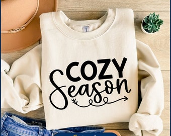 Cozy Season SVG, Cozy Season png, Get Cozy Svg, Christmas Svg, Christmas Season Svg, Sweater Weather Svg, Cozy Vibes Svg, Cricut Cut Files