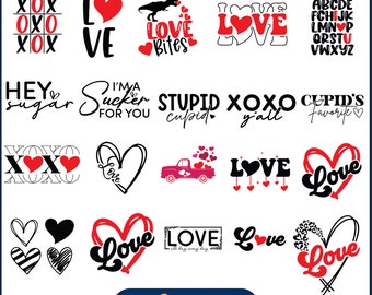 Valentine SVGs For Shirts, Valentine Svg Bundle, Valentine Gift Svg, Love Svg, Heart SVGs, Valentine, Valentine Vibes, Valentine Svg designs