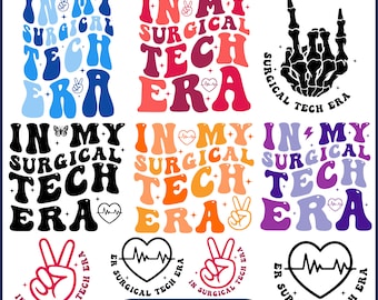 In My Surgical Tech svg Bundle, Surgical tech era png, Department Life svg, Surgical Technician svg, Surgical Nurse png, Files For Cricut