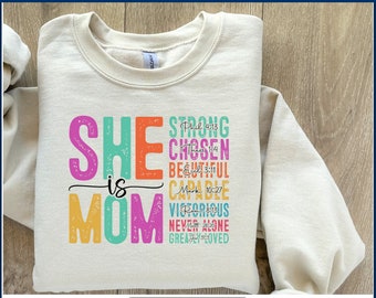 Sie ist Mama svg, Sie ist Nana, Mama Shirt, Mama Leben Png, Meme PNG, Gesegnete Mama Png, Muttertag Png, Geschenk für Mama, Retro Mama Zitate