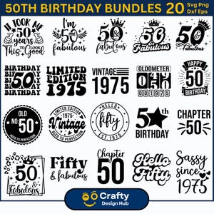 50e verjaardag SVG, Hello Fifty Shirt Design, Fifty Birthday Svg, It's my Birthday 50 years, shirt 50e verjaardag 1975, verjaardagscadeau 1975