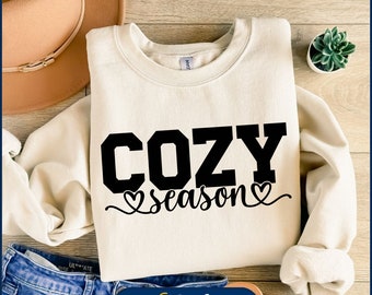 Cozy Season SVG, Cozy Season png, Get Cozy Svg, Christmas Svg, Christmas Season Svg, Sweater Weather Svg, Cozy Vibes Svg, Cricut Cut Files