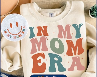 En mi era de mamá svg, mamá svg, diseño de camisa de mamá, Cheer mamá svg, regalos de mamá, diseños retro mamá svg, mamá vida svg, descarga digital