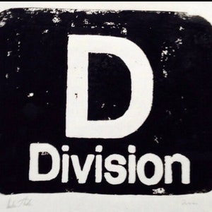 Division L Train Sign