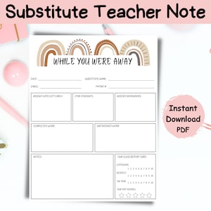Nota do professor substituto do arco-íris neutro: Relatório do professor para impressão (PDF)