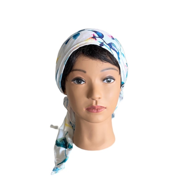 Head Scarf | Pre-Tied Scarves for Women | Cancer Scarves | Chemo Scarves | Tichel, Hijab & Head Covering | Running, Biking, Hiking Bandana