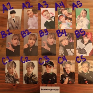 Ateez Seonghwa Fever Epilogue A version photocard, Hobbies & Toys