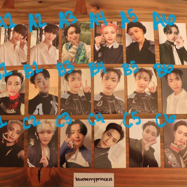 Official Ateez Album Photocards ~ SEONGHWA