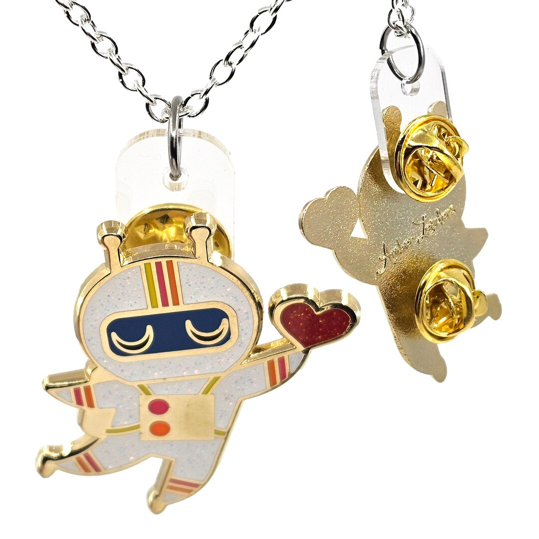 Clearrings Necklace Converter Enamel Pin Gauged Ears Studs Alternative