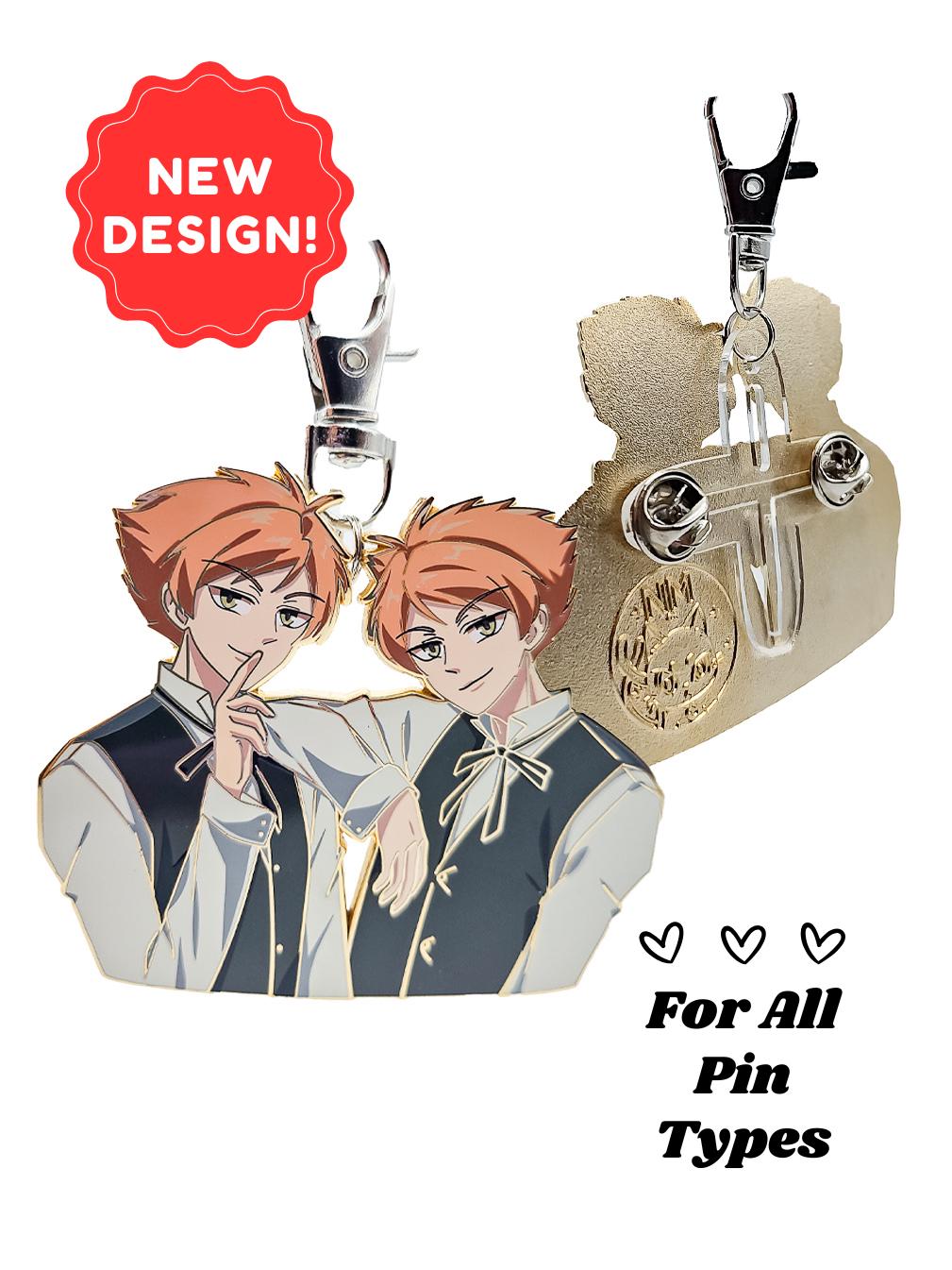 All In One Clearrings Keychain Converter | Enamel Pin to Keychain Converter | Gauged Ears | Studs | Alternative | Gift Ideas |