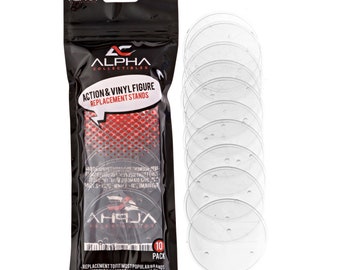 10 Pack 3-Peg Action Figure Replacement Stands NECA and Funko