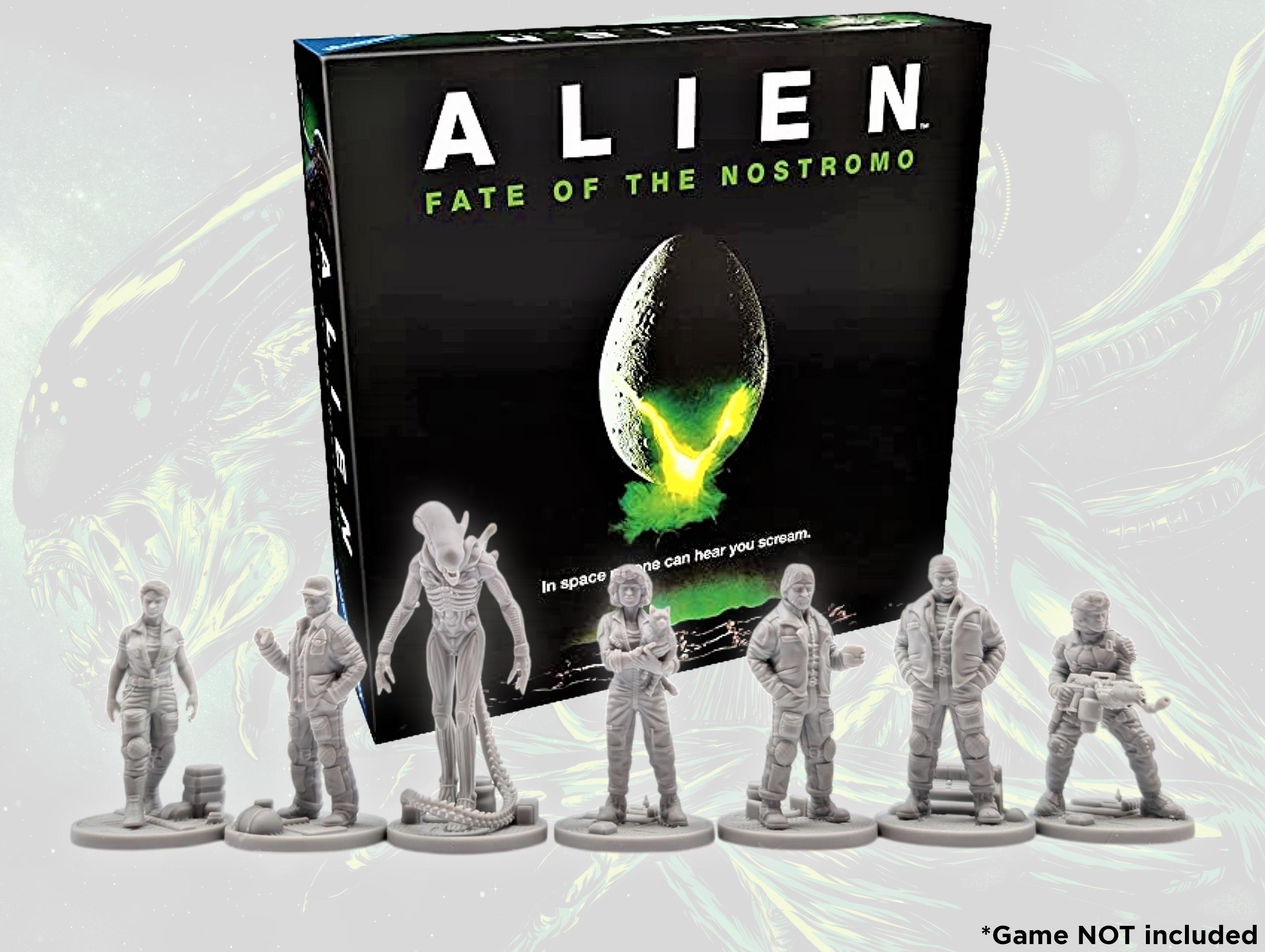 Alien: Fate of the Nostromo Board Game Compatible Upgraded Premium