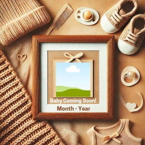 Pregnancy Announcement Digital