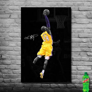 Lakers 8 24 Numbers Flag 3x5 Ft Flag Inspirational Tapestry College Dorm  Room Man Cave Decor Poster