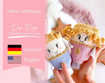 PDF instructions Desi-Engel - disinfectant crochet cover in DE and ENG