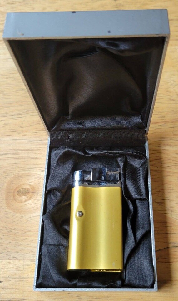 Vintage Butane Lighter Original Box Works Needs Butane Free Etsy