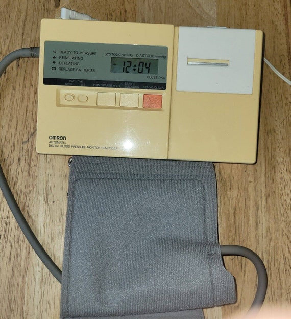 Omron Automatic Blood Pressure Monitor Printer HEM-703CP - Etsy
