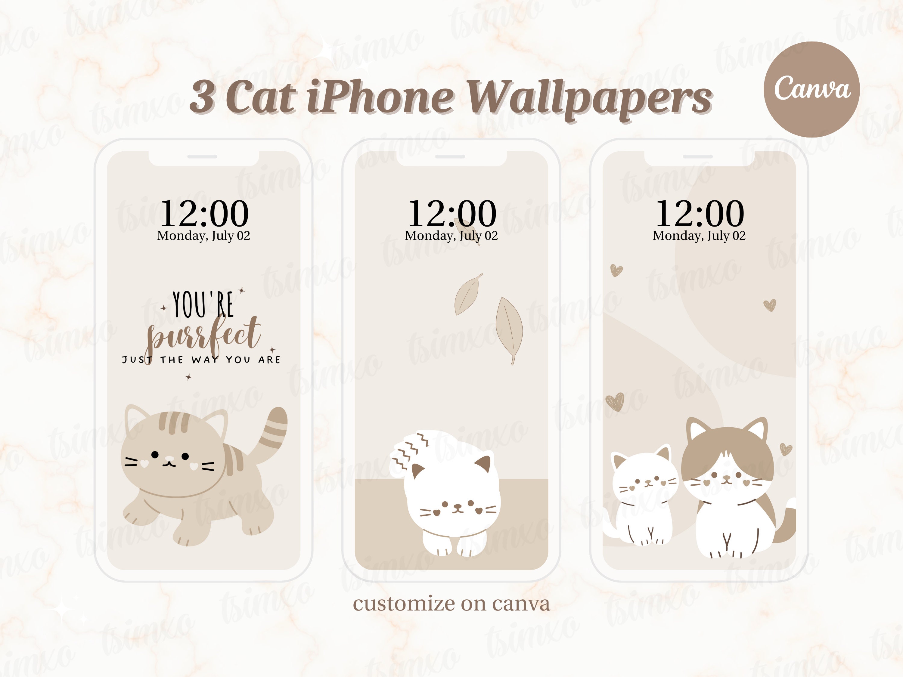 lockscreens & icons  Cat aesthetic, Cute cat wallpaper, Iphone wallpaper  cat