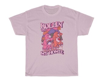 care bear rollin with my homie