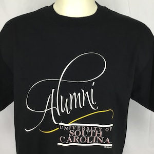 ヴィンテージ サイズ L READ Tシャツ 92 ラッセル アスレチック アルムナイ 大学 サウスカロライナ