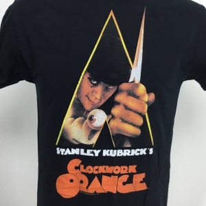 Vintage Sz S READ Tshirt Stanley Kubrick A Clockwork Orange Movie Alex Cult