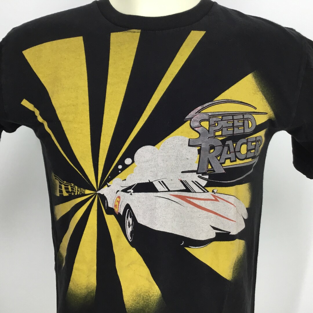 Mens Sz Small Tshirt Speed Racer X Movie Mach V Tricia Chim Chim - Etsy