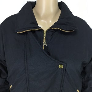 Kurtka damska Vintage Goose Down Jacket w rozmiarze 10 Alpine Design Coat Ski z lat 80. i 90. wyprodukowana w USA