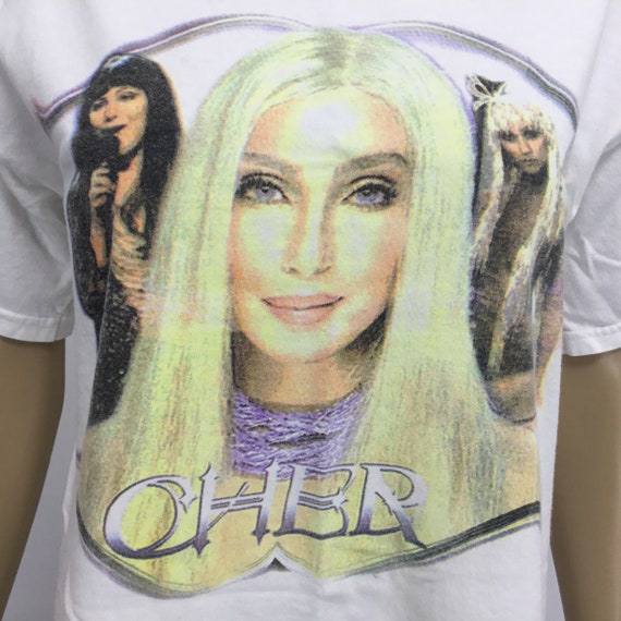Womens Size L Concert TShirt Cher Living Proof Fa… - image 1