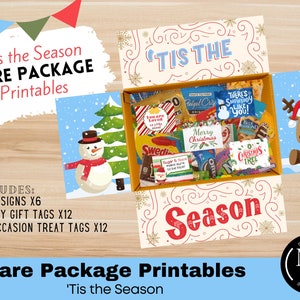 Dit is het seizoen zorgpakket printables | Kerstcollege-, zendings- en militaire zorgpakketdownloads