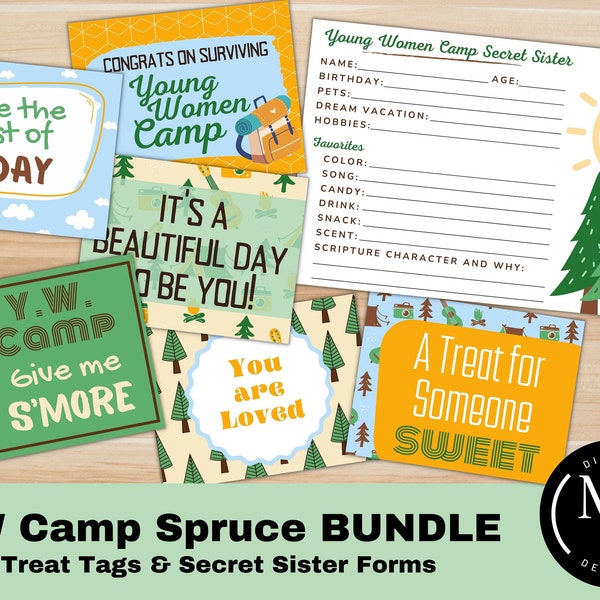 Secret Sister Girls Camp Etsy