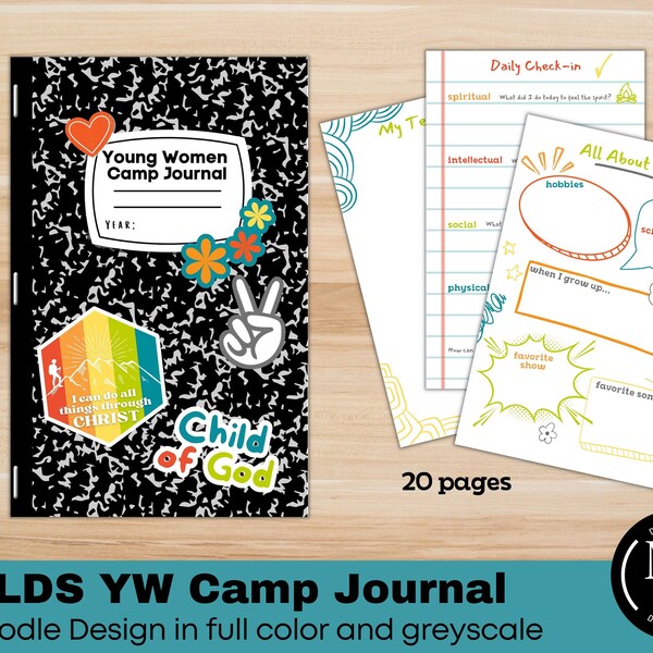 Lds Girls Camp - Etsy
