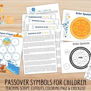 Simplified Christian Seder Haggadah Script, the Last Supper, Passover ...