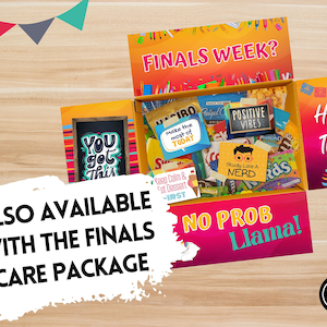 Finals Week Gift Tags, Encouraging Treat Tags, Got Exams Printables - Etsy