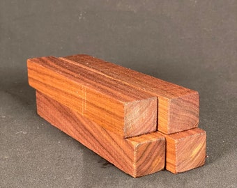 Black Walnut Pen Blanks 4 Pack 1”by1”by7” Dark walnut Pencil blanks Brown Hardwood Turning Wood Lathe spindle Blank