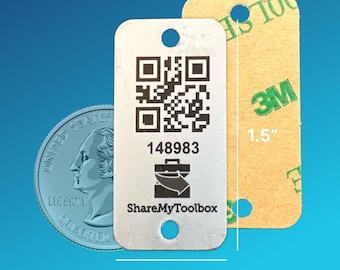 QR Tags MetalPhoto Ruggedized