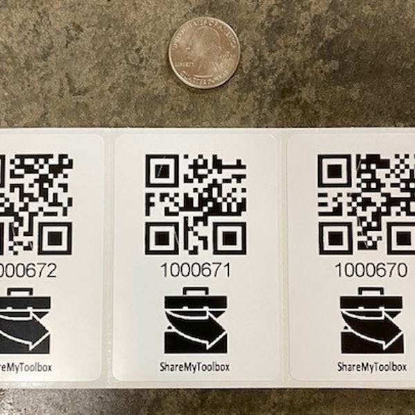 QR Tags Large Polyester (2"x3")