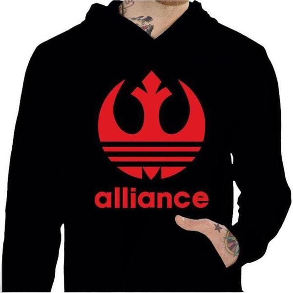 Geek sweatshirt - Alliance VS Adidas