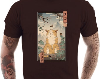 T-shirt Geek Homme - Edo Cat