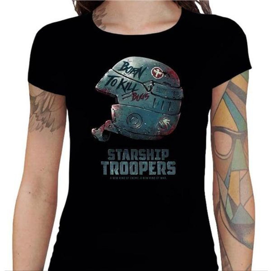 T shirt Geekette Starship Troopers Etsy T shirt Geekette Starship Troopers Etsy
