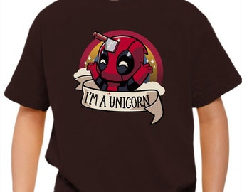 T-shirt enfant geek - I am unicorn