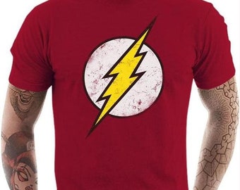 T-shirt geek homme - Flash - comics