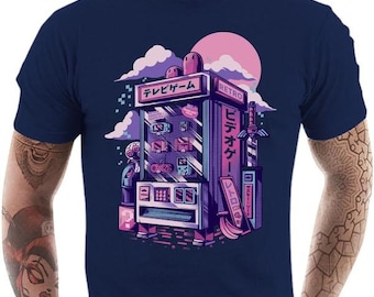 T-shirt geek homme - Retro vending machine