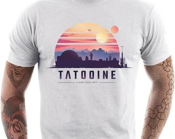 T-shirt geek homme - Tatooine