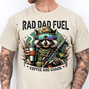Rad Dad Fuel PNG, Hunting Raccoon Clipart, Camouflage Dad Sublimation, Grunge Camo Dad Design, Funny Dad PNG, Outdoor Dad Print