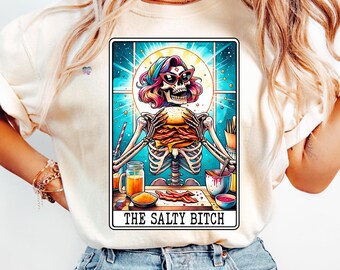 The Salty Bitch Cross Stitch Pattern by Pixel Paige Studio