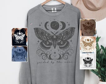 Celestial Moth PNG monochromatic bundle Lunar Moth Clipart Moon Phases PNG Mystic Witchy Art Gothic Moth Digital Spiritual Boho Aesthetic
